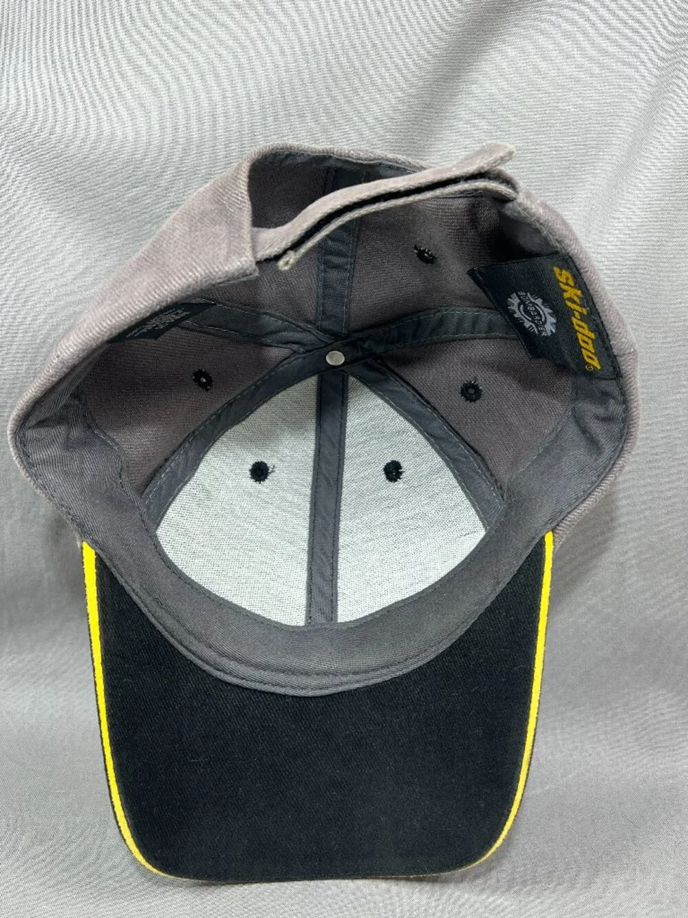 Ski Doo Bombardier BRP Strapback Hat Black Snowmobile Adjustable Outdoor Cap